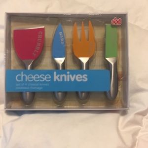 DCI cheese knives set of 4